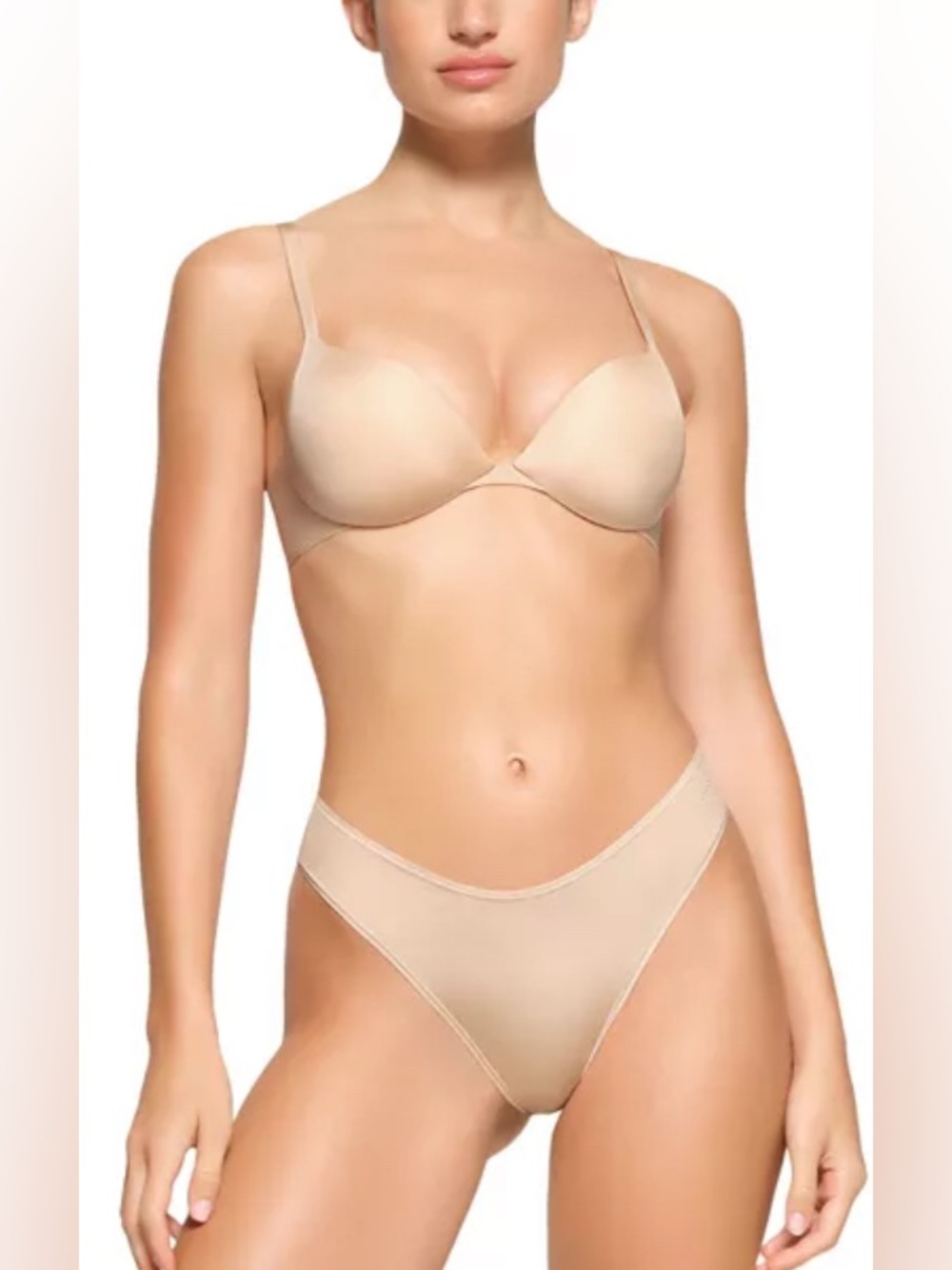 SKIMS Ultimate Plunge Push Up Bra 34C